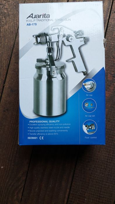 Pistolet lakierniczy Auarita HP 2.0 AB-17S. Dysza 2mm