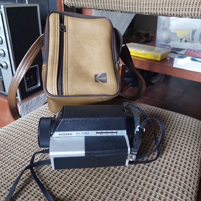 Maquina filmar Kodak com estojo