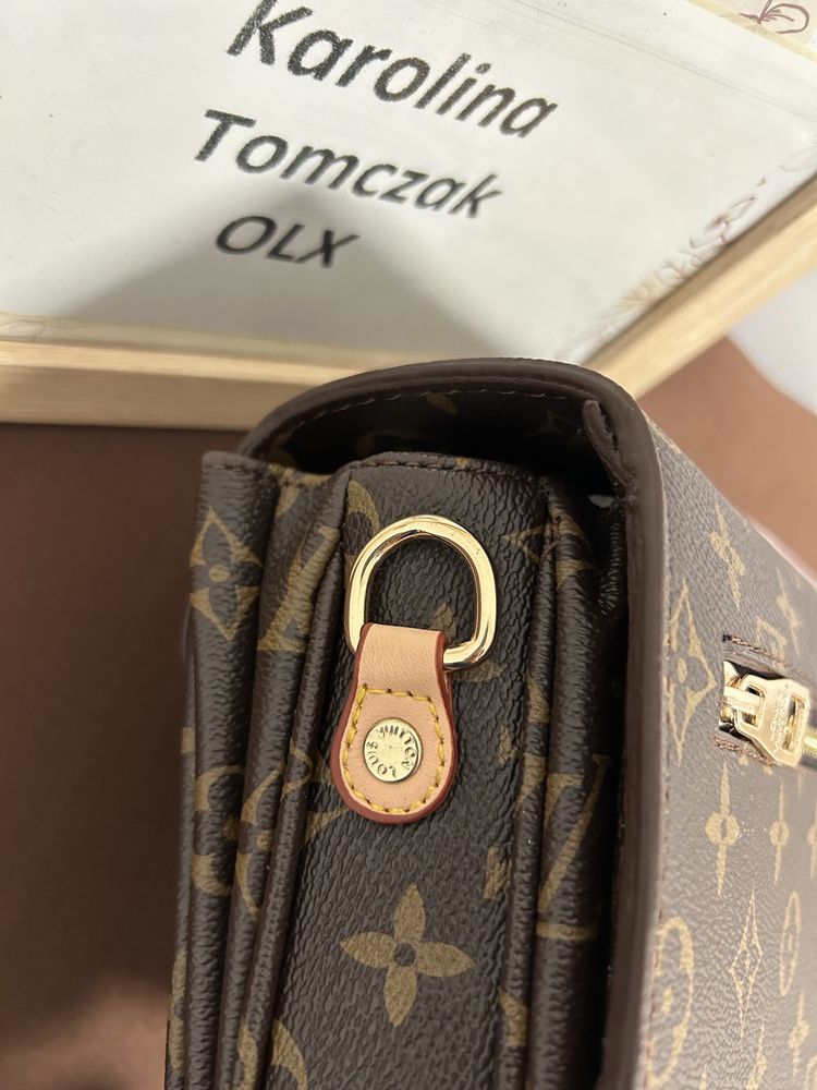 Torebka listonoszka louis vuitton  metis skóra