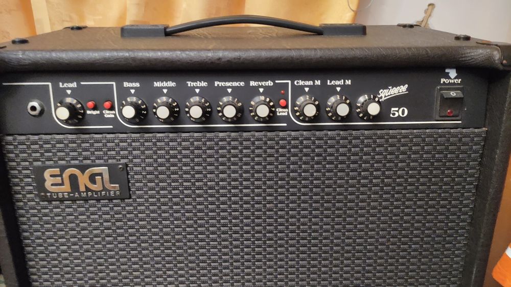 Engl Squeeze 50 Germany Ламповий комбо Підсилювач Celestion 8 ом 6L6GC