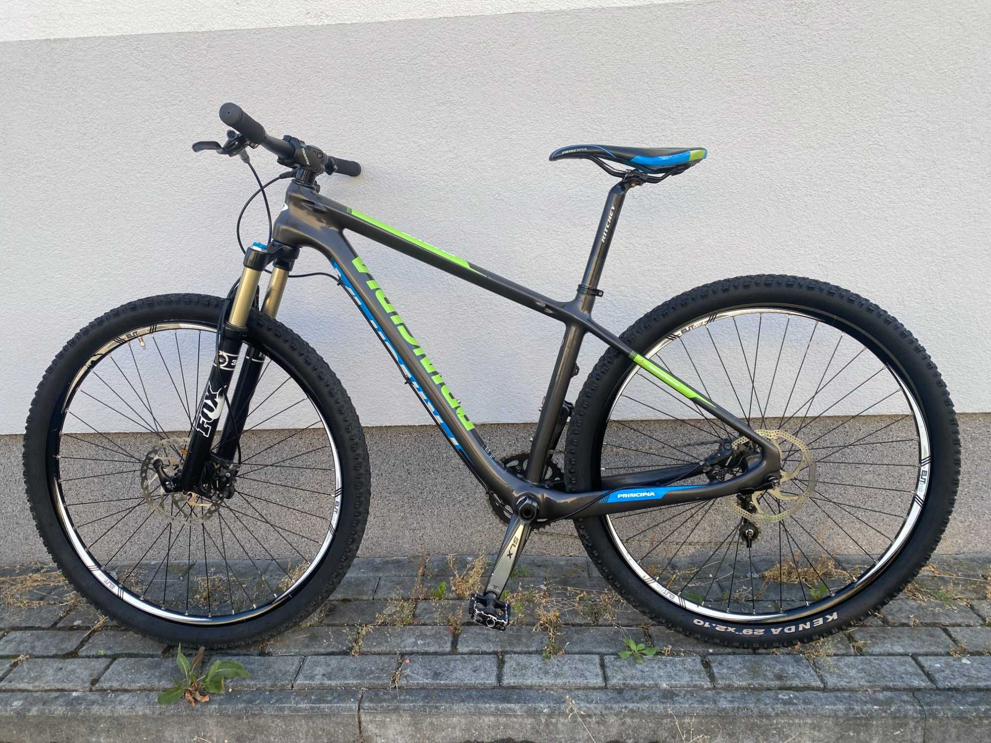 Rower górski Principia Evoke 29er carbon koła 29" amortyzator FOX