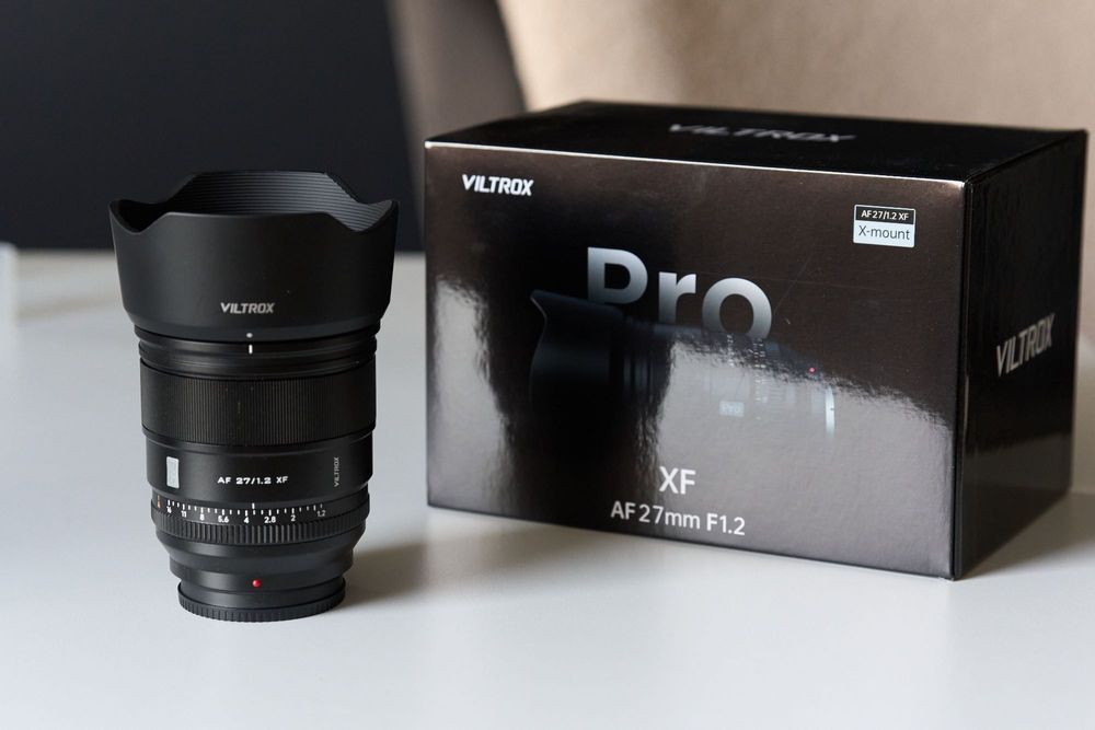 Обʼектив Viltrox 27mm 1.2 на Fujifilm