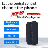 Carplay AI Box GT6, Android 12, Smart Mini 4G LTE, 4/64g