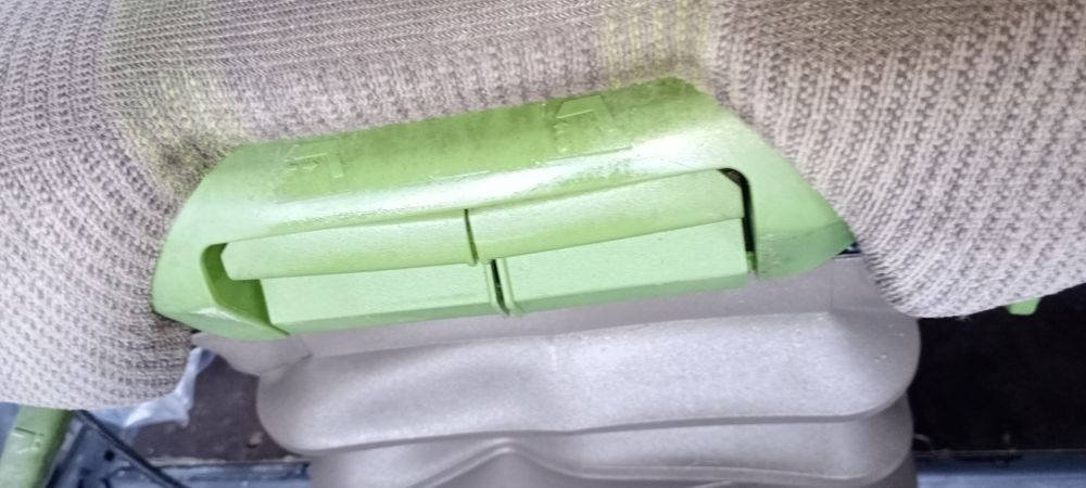 Fotel siedzenie John Deere pneumatyczne obrotowe Grammer msg 95