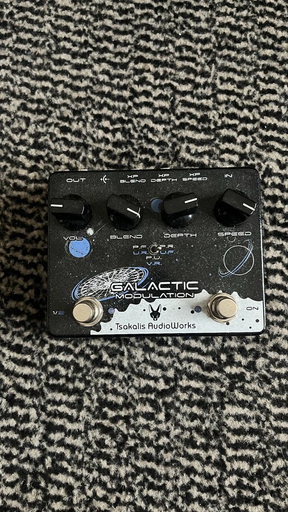 Tsakalis Audioworks Galatic multi modulation pedal