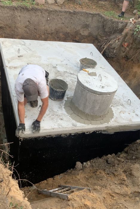 Szambo bezodpływowe 5m3 zbiornik PPOŻ Kanał samochodowy Piwniczka