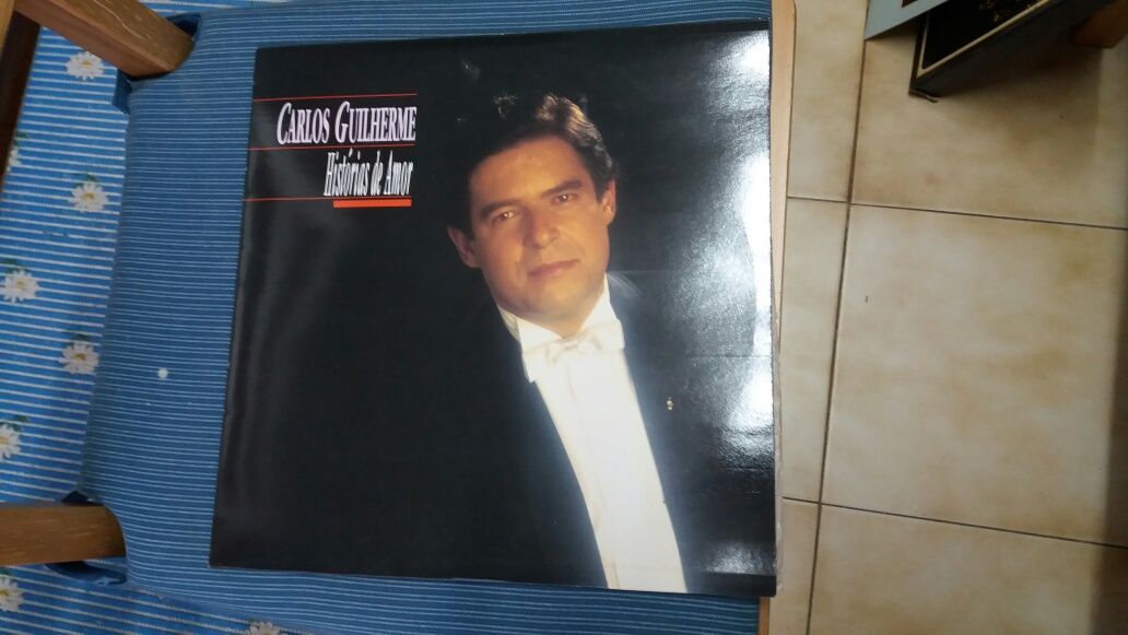 Disco LP Carlos Guilherme - Histórias de Amor