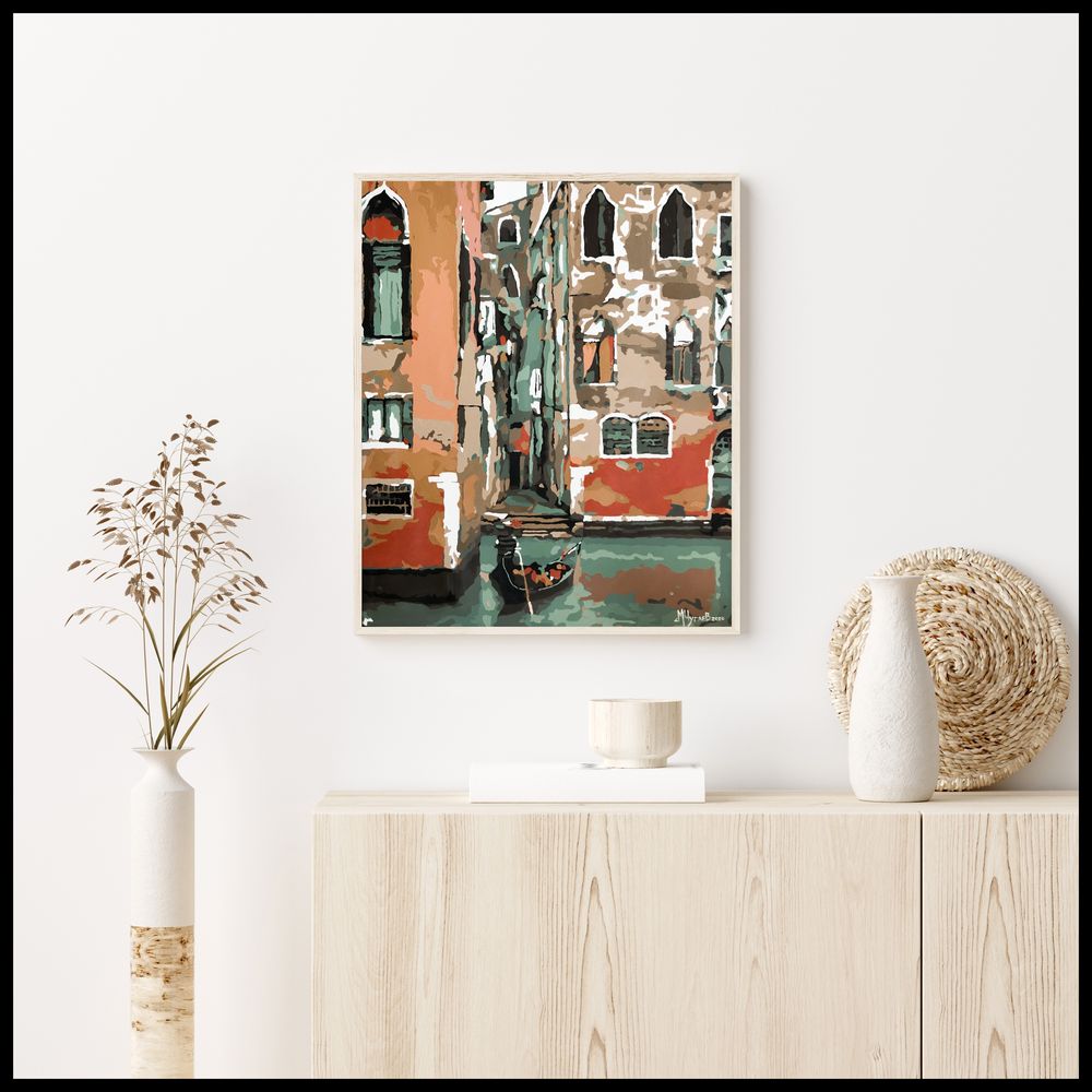 Картина « Венеція» , акрил, полотно, 50х60 см
