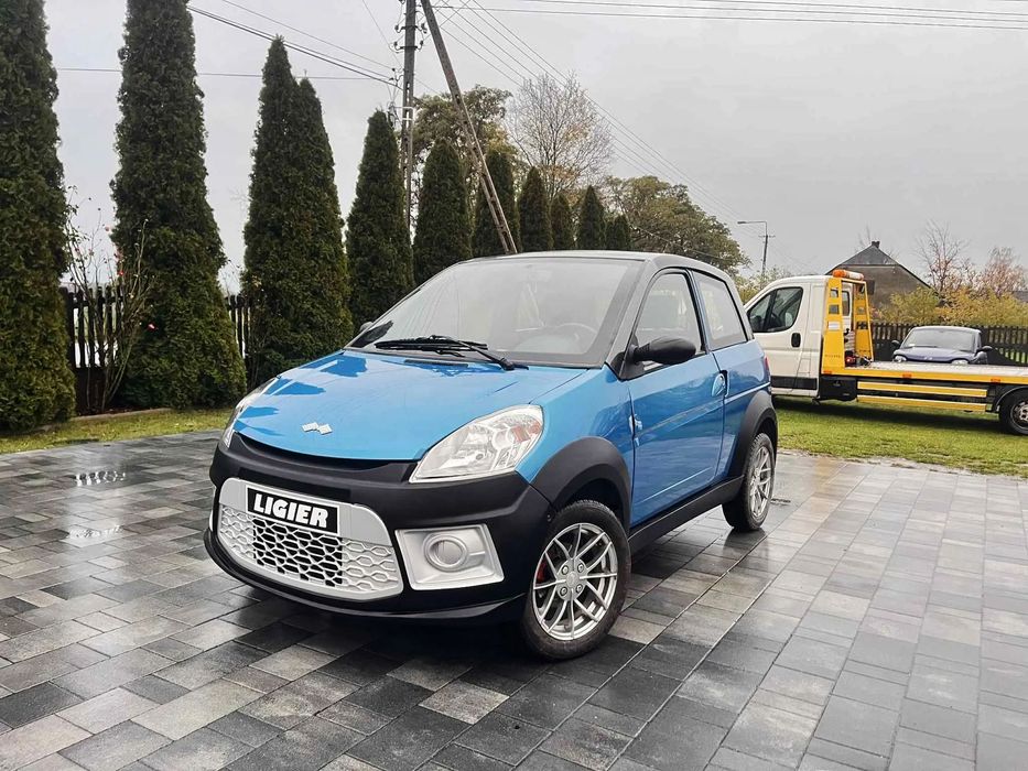 Aixam City Microcar Ligier L6e diesel Kamera alufelgi czujniki zarejestrowany