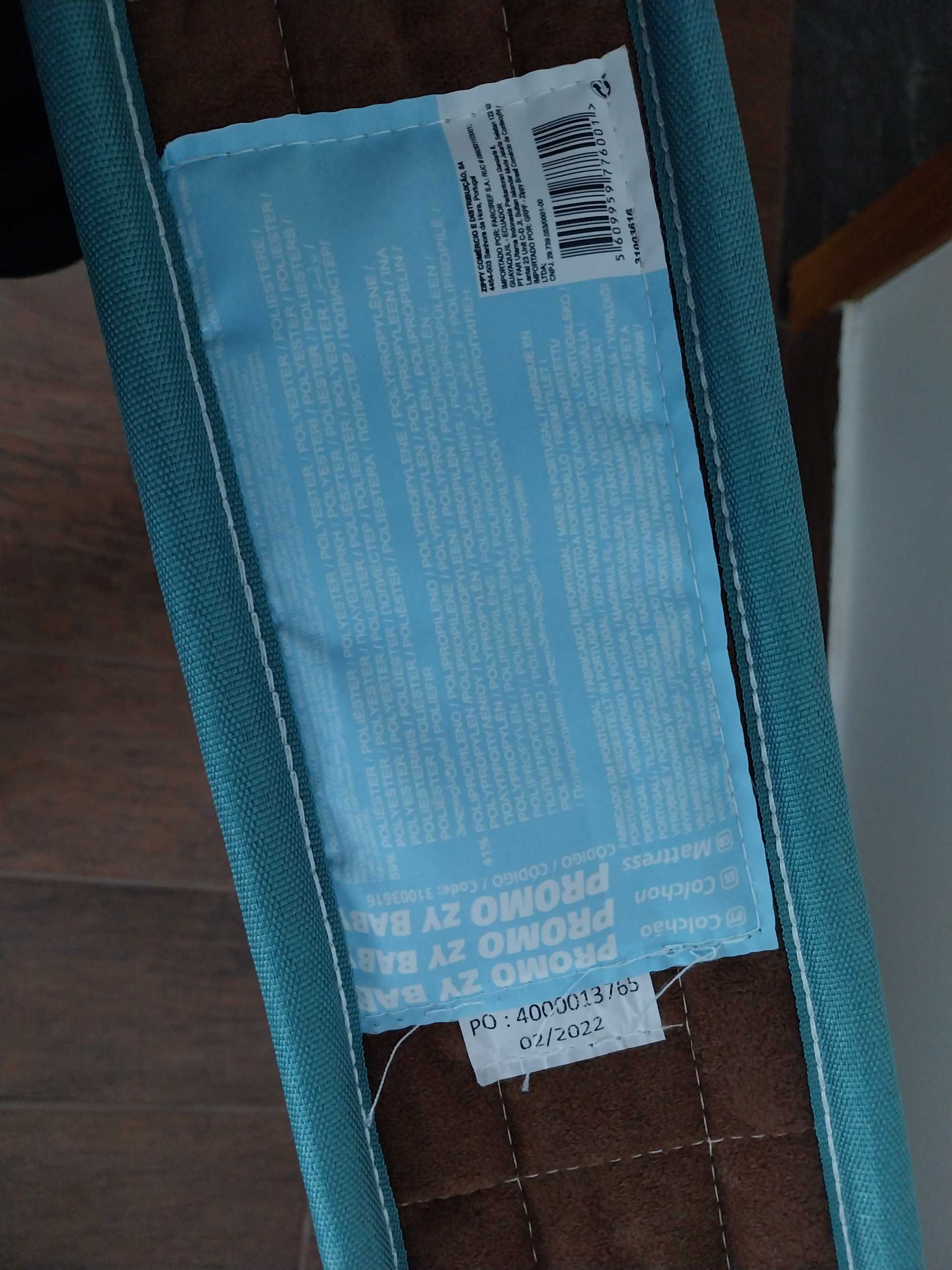 Colchão para cama de grades