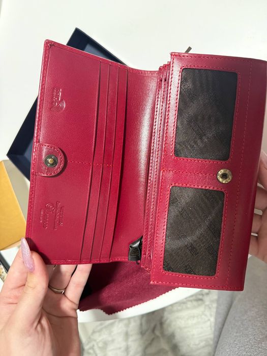 Гаманець жіночий червоний Wittchen оригінал