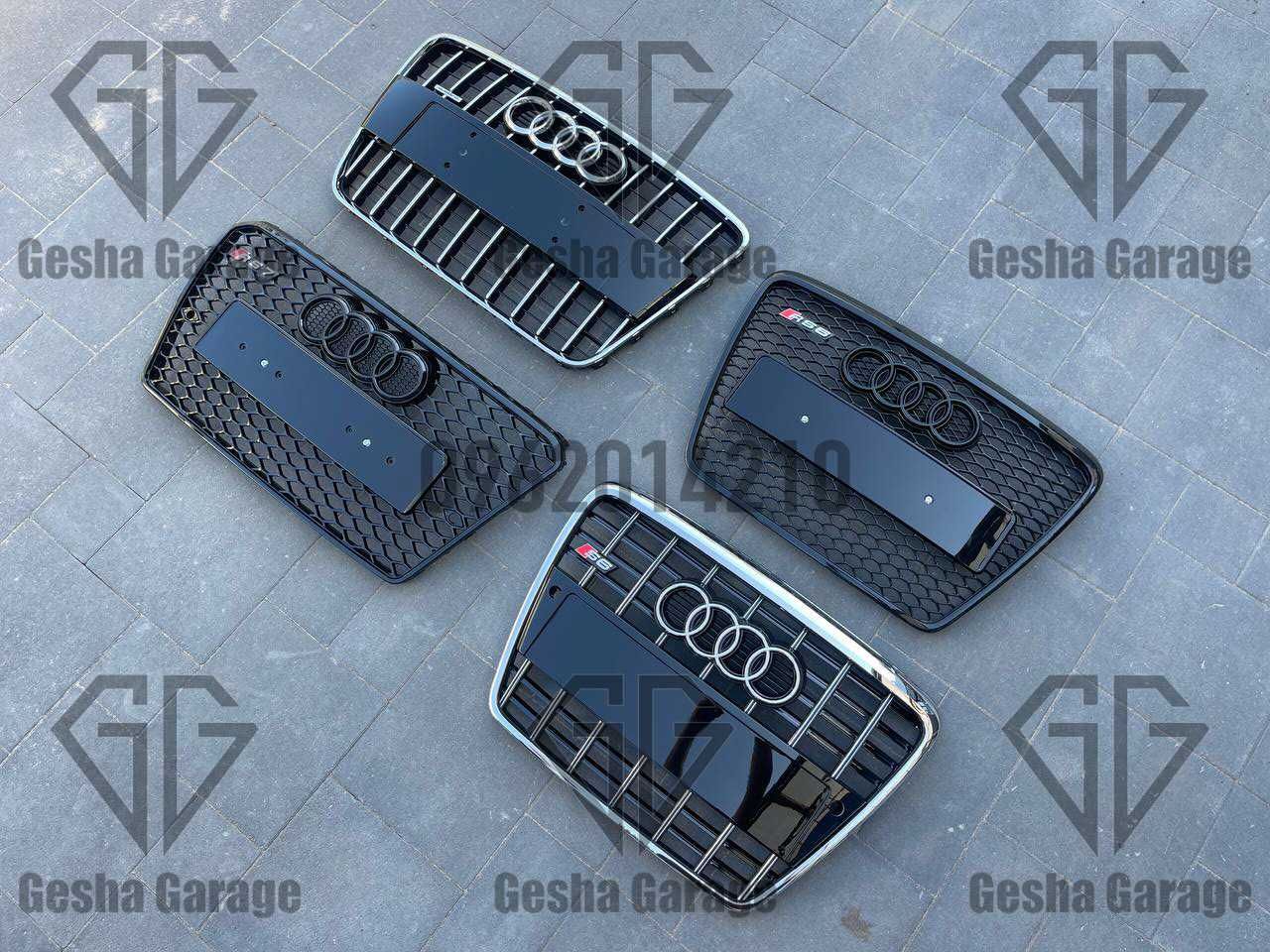 ТОП ЯКІСТЬ Решітки решетки audi ауді ауди a1a3a4a5a6a7a8q5q3q7s6rs4sq5