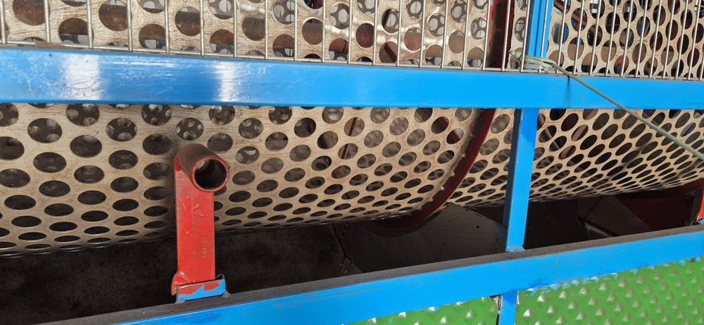 Máquina de calibrar castanhas e nozes