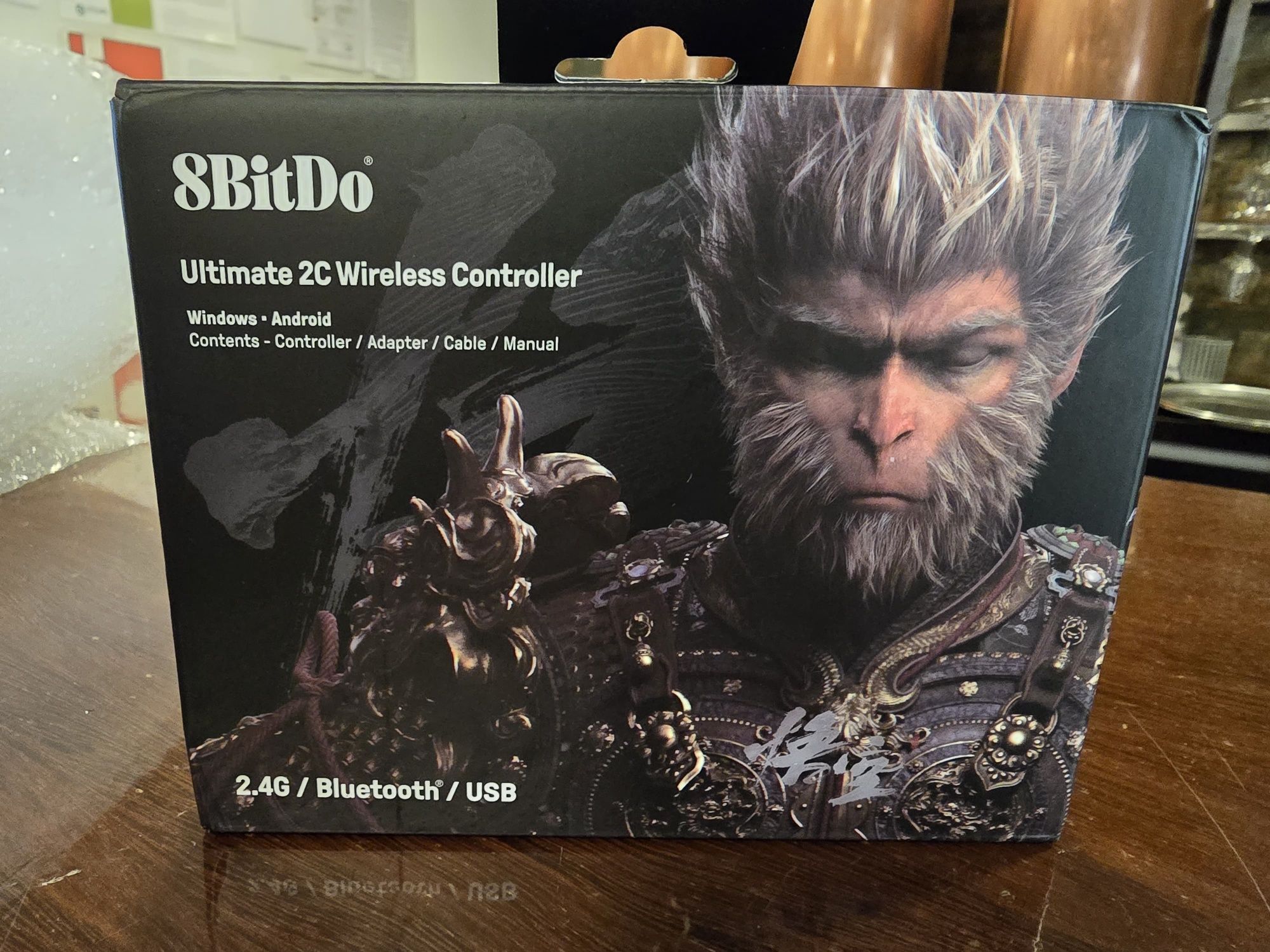 Comando 8bitdo Ultimate 2c Wireless Edição especial Black Myth: Wukong
