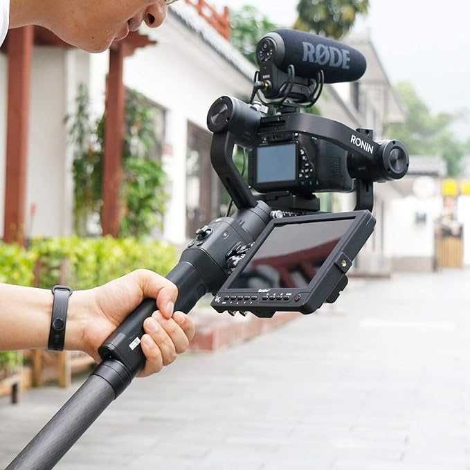 Haste de extensão. Monopé em carbono para gimbal  1/4 "3/8"