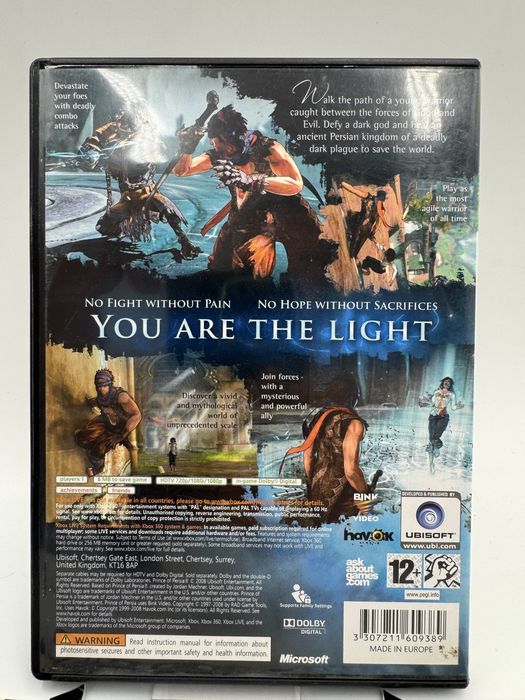 Prince of Persia Xbox 360 Gwarancja