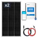 Zestaw fotowoltaiczny do kampera panel 2x180W regulator ładowania MPPT