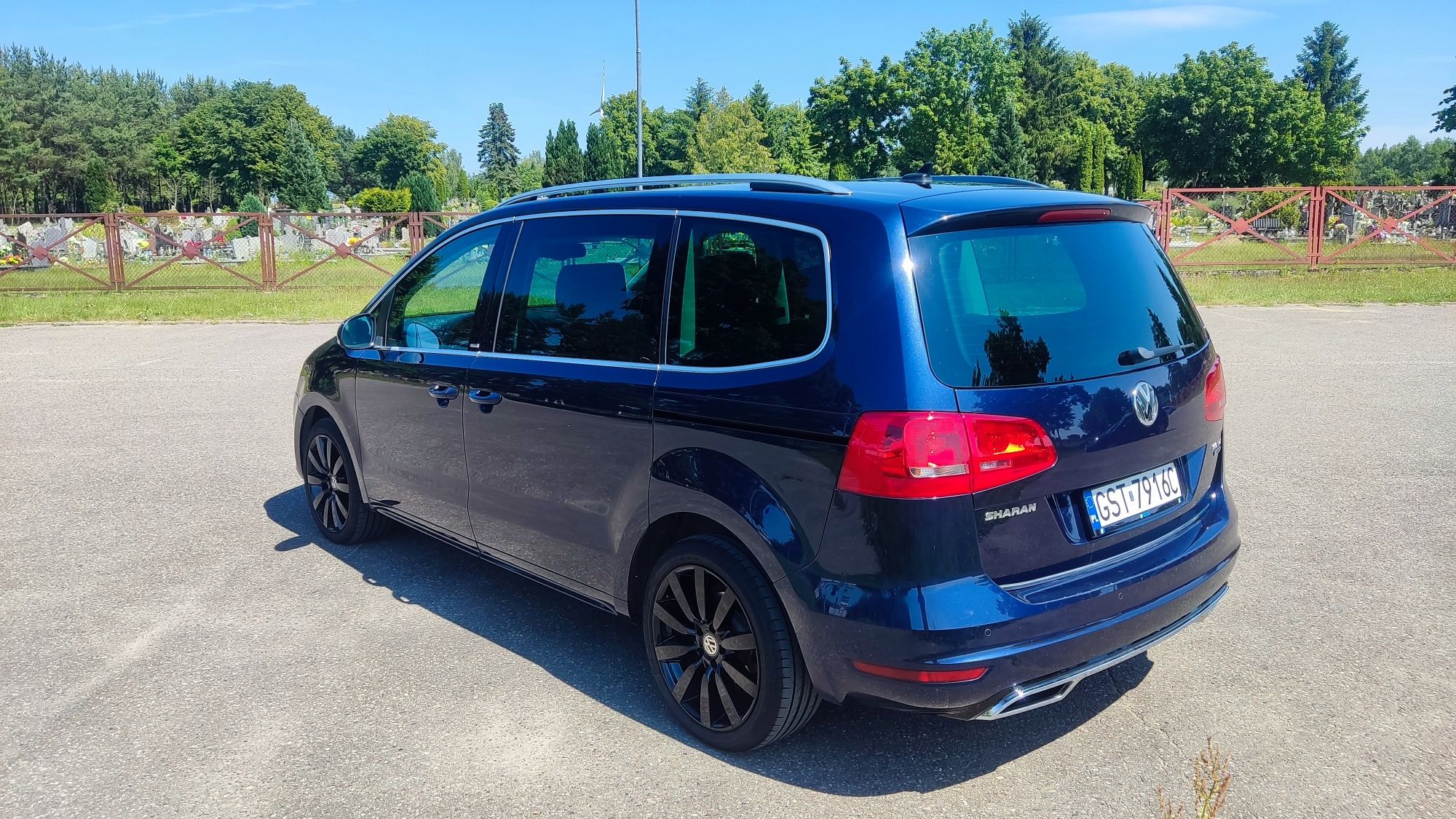 VW Sharan bi-led, 7 osobowy, android, el. drzwi, klapa