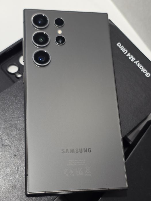 Jak Nowy Samsung Galaxy S24 Ultra 256GB Titanium Black Bez Rat Gwaranc