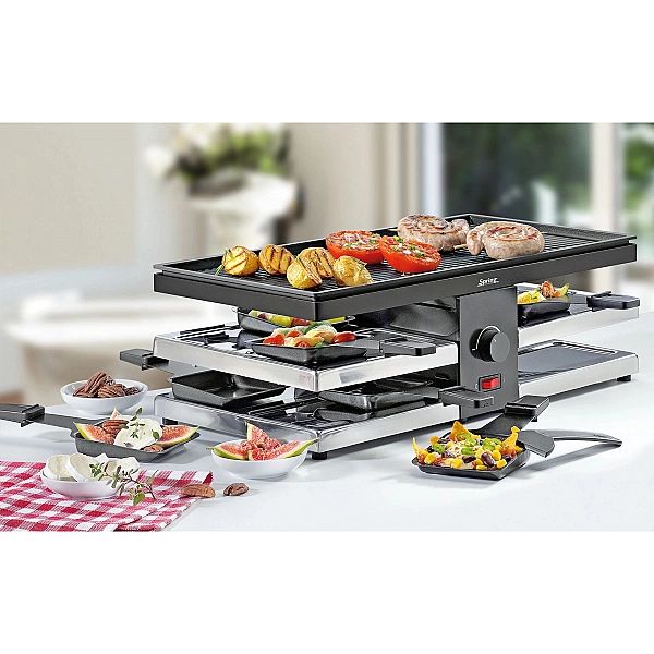 Raclette/grill stołowy, dla 8 os., 47 x 24 x 15,5 cm RACLETTE8 FUN / S