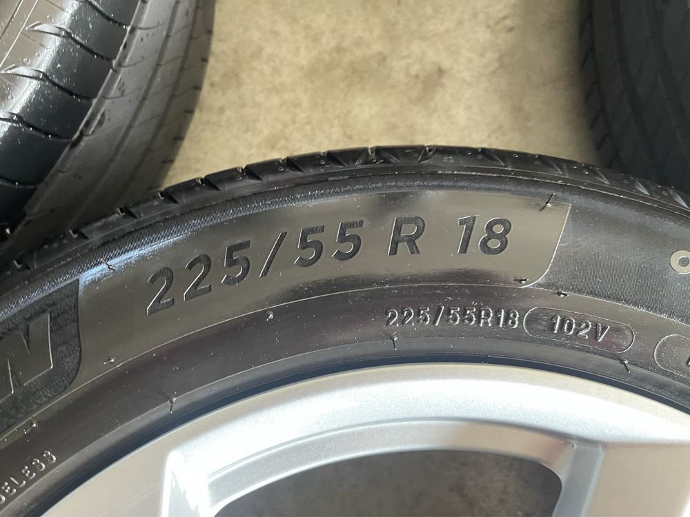 Koła Felgi Opony Audi A6 S6 C7 C8 A7 225/55R18 Michelin 2023r Jak Nowe