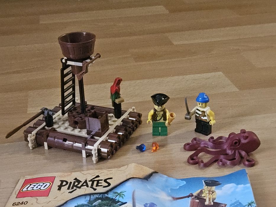 Zestaw LEGO Pirates 6240 Kraken Attackin wraz z instrukcją