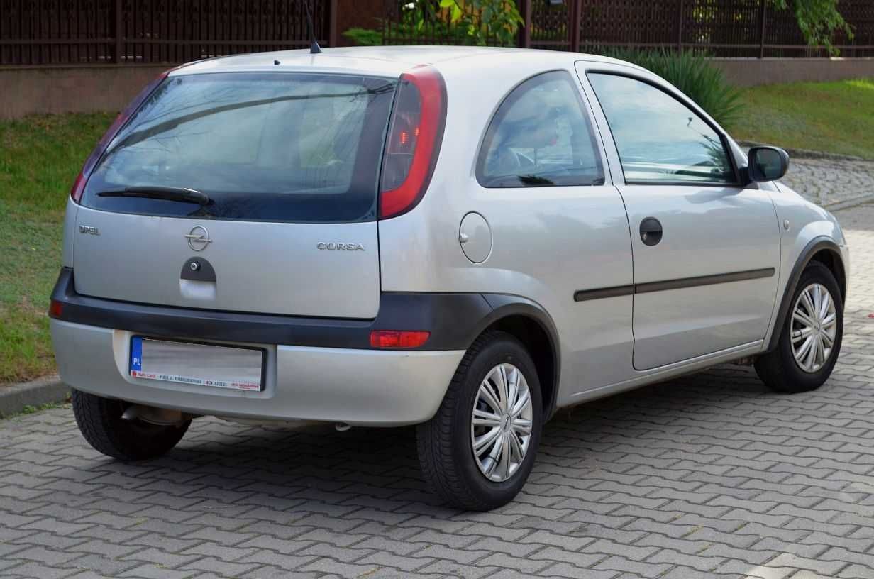 EKONOMICZNA i zwinna CORSA C z ważnymi oplatami ! Spalanie 5l/100 km !