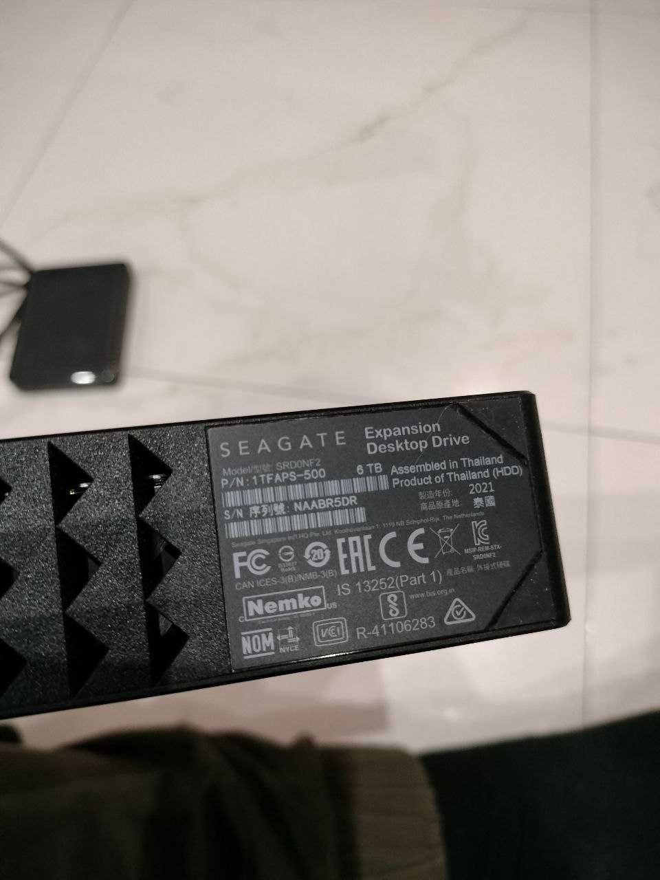 Seagate Expansion Desktop 6 TB