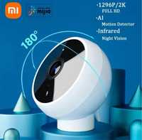 Умная IP-камера Xiaomi, 2K, 1296P, Full HD, ИК, ночное видение