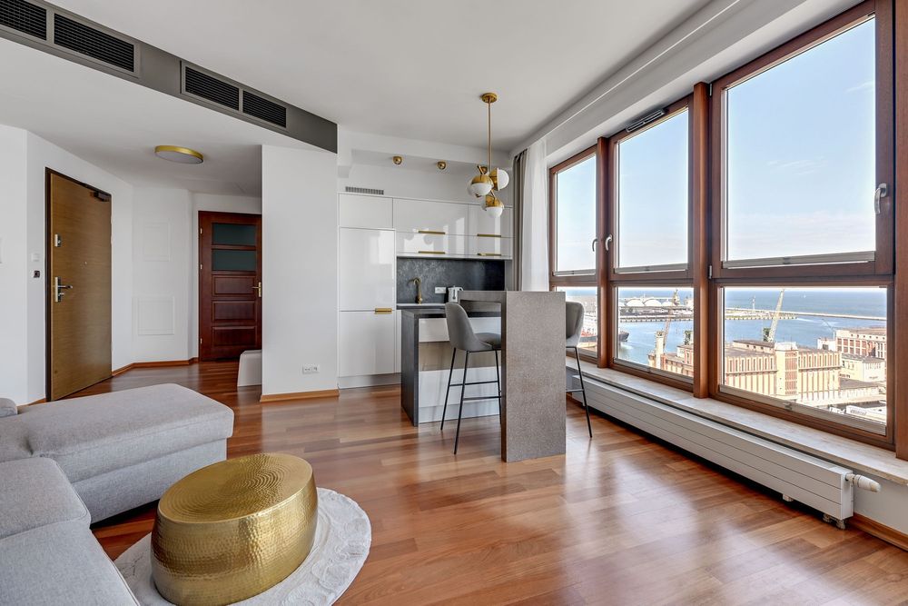 Apartamenty premium Sea Towers Gdynia - morze, port, miasto, plaża