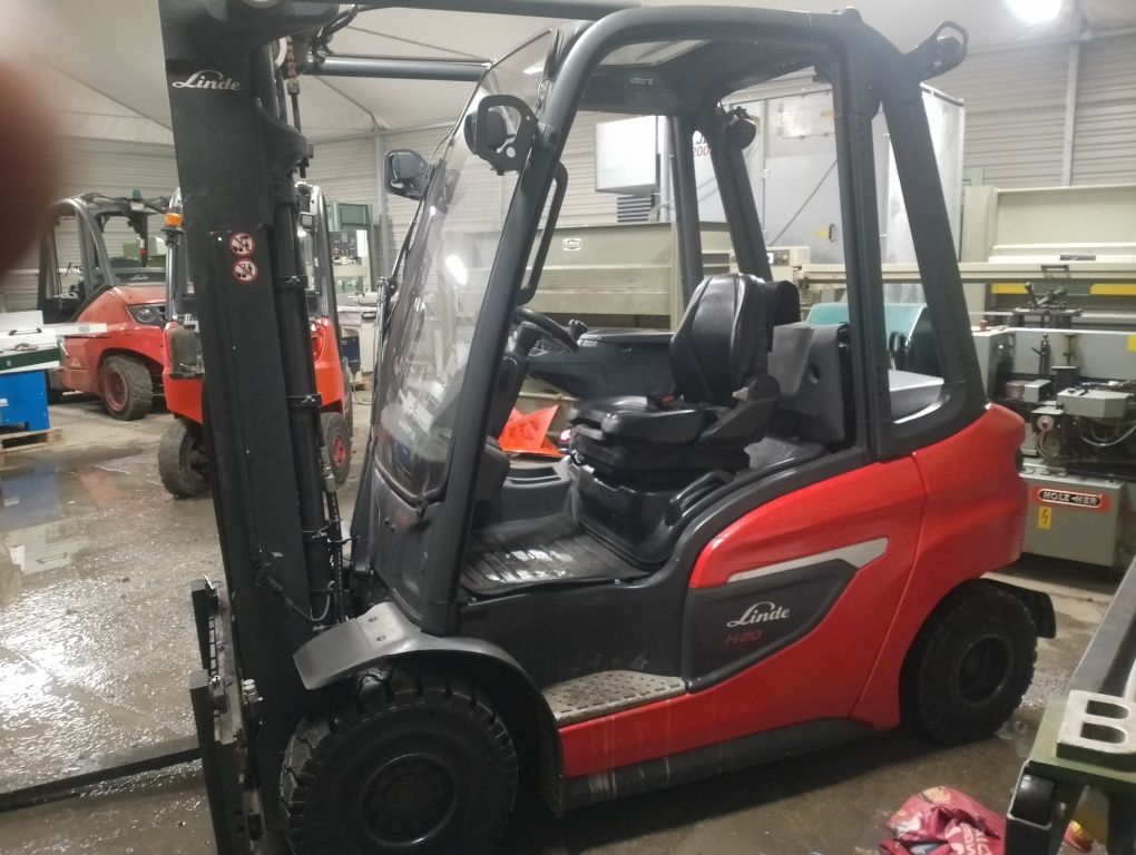 Wózek widłowy Linde h20 Diesel 2020rok Triplex wolny skok
