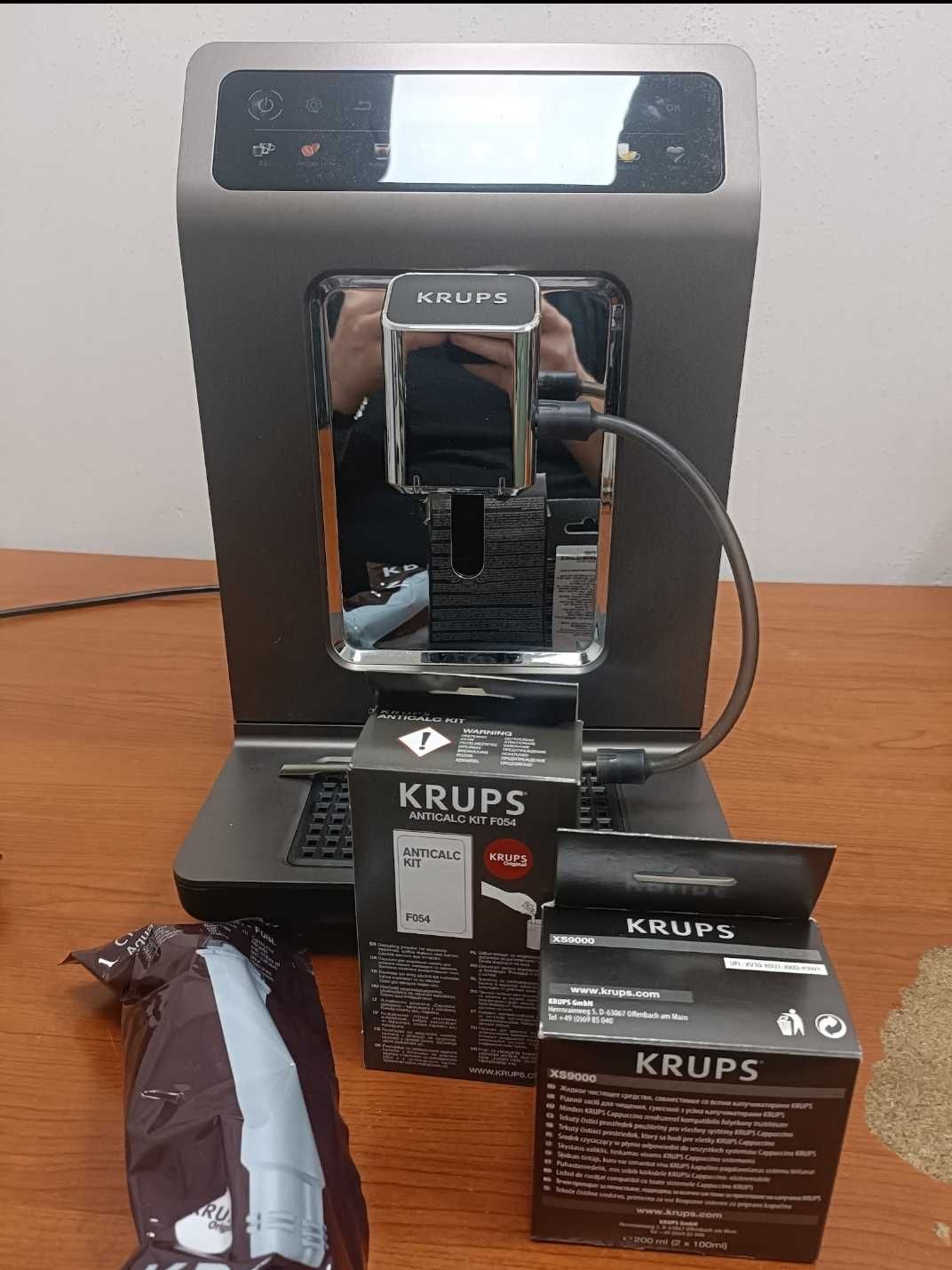 Ekspres  KRUPS EVIDENCE ONE EA895E miedziany
