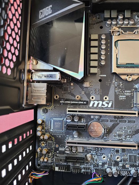 Zestaw Procesor+płyta główna+RAM+obudowa, i5 9600k, Z390M, 16GB