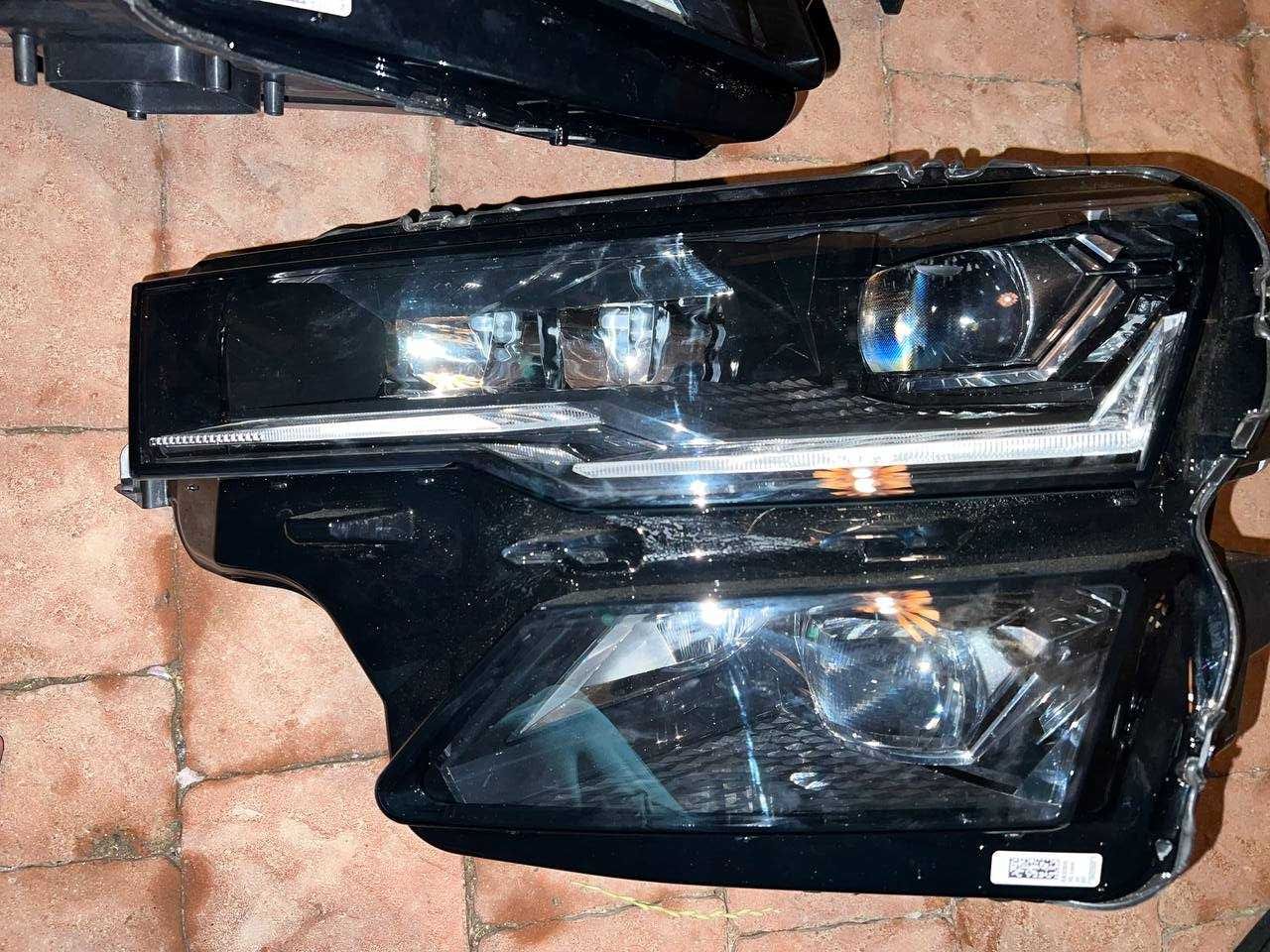 LED Фары Skoda Karoq Оптика Шкода Карок MATRIX Фонари Карок Фара