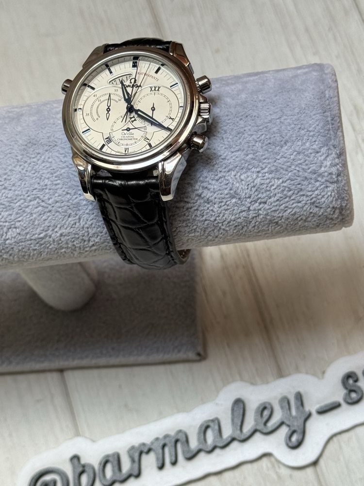 Мужские часы Omega _Archive De Ville Co-Axial Rattrapante 4847.30.31