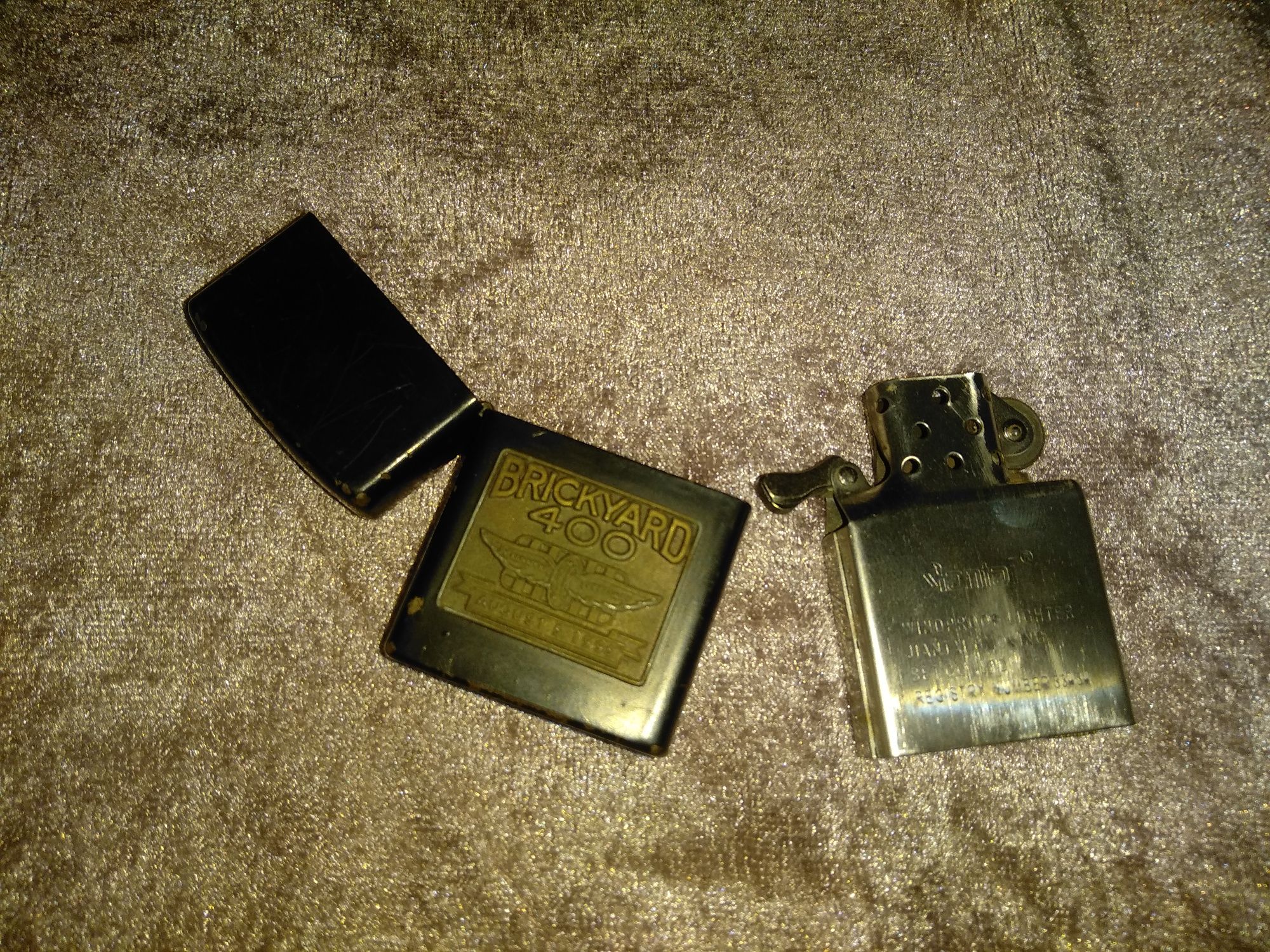 Зажигалка zippo Brickyard 400 August 5 1995 original