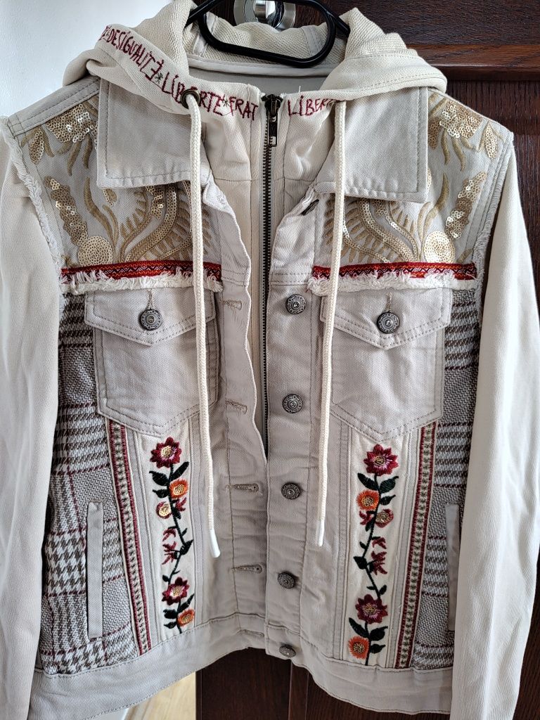 Jeansowa kurtka Desigual - r.38 (nowa bez metki)