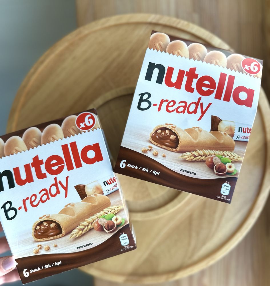 Батончики Nutella b-ready
