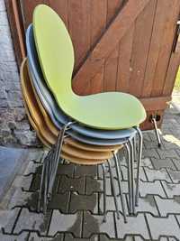 Krzesło do jadalni ze sklejki drewnianej
