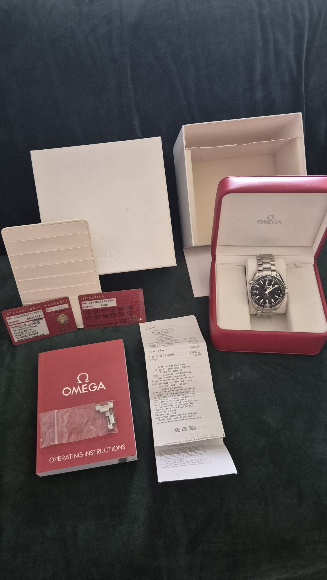 Omega Seamaster planet Ocean 600M