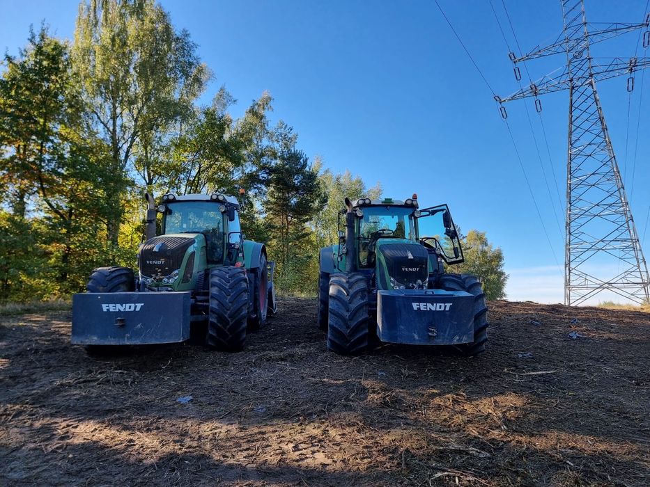 Mulczowanie Frezowanie Wycinka drzew Karczowanie Mulczer Wgłębny Leśny