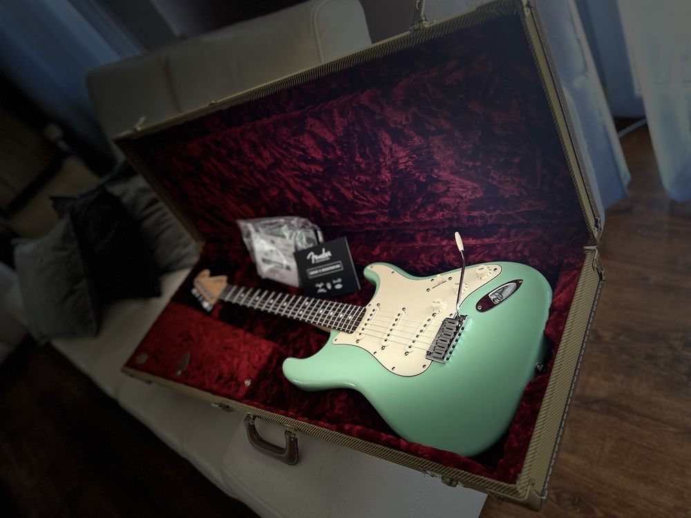 Fender Jeff Beck Stratocaster surf green - 2006