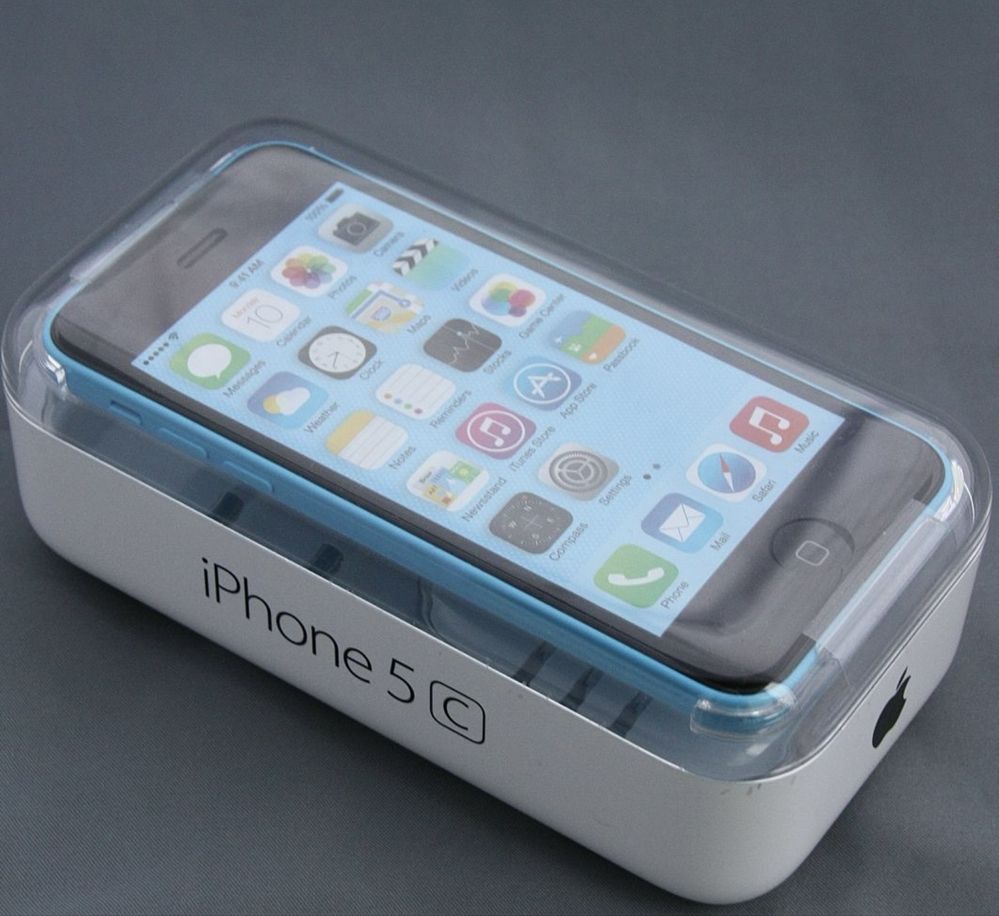 iPhone 5C - azul