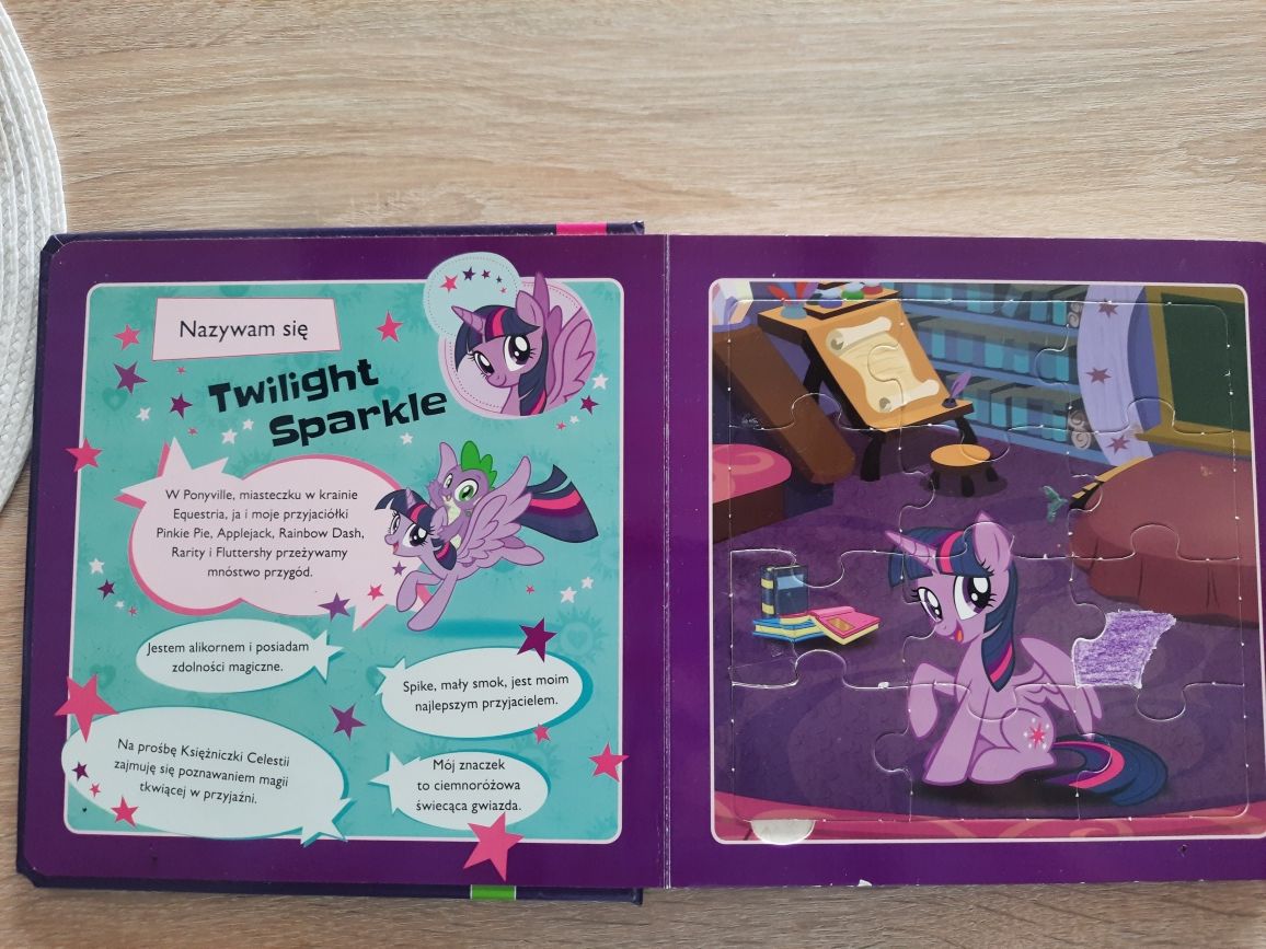 Książka z puzzlami My Little Pony