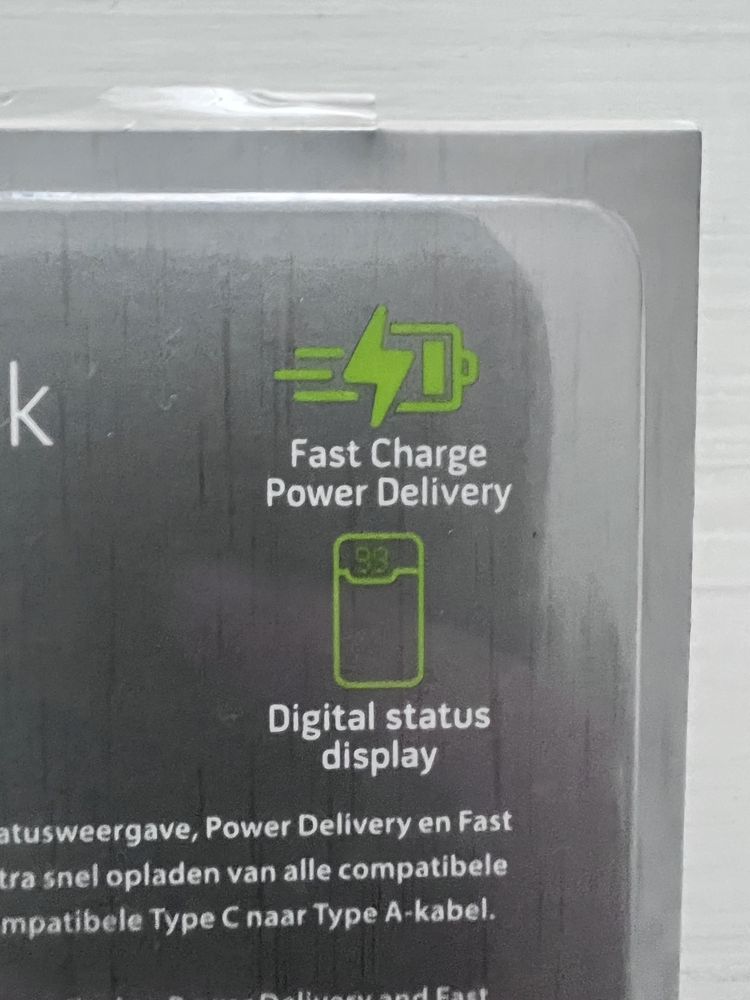 Power bank 20,000mAh швидка зарядка