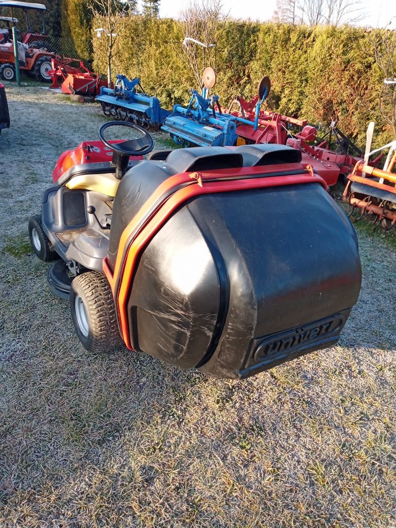 Traktorek kosiarka 20hp 2 cyl pompa oleju duży kosz automat