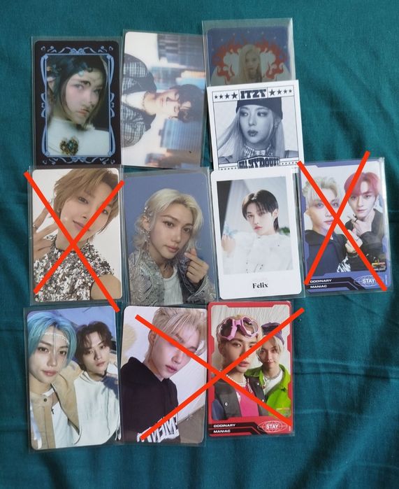 Kpop photocard Stray Kids, Enhypen, Itzy, Ive