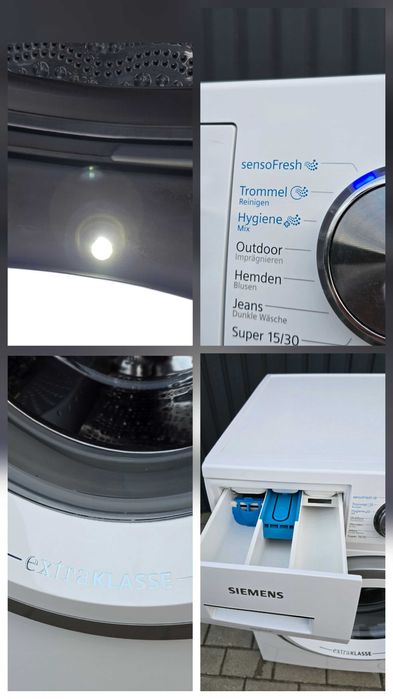 Pralka Siemens IQ500 8kg/1400obr SENSOFRESH, extraklasse, LED, inwerte