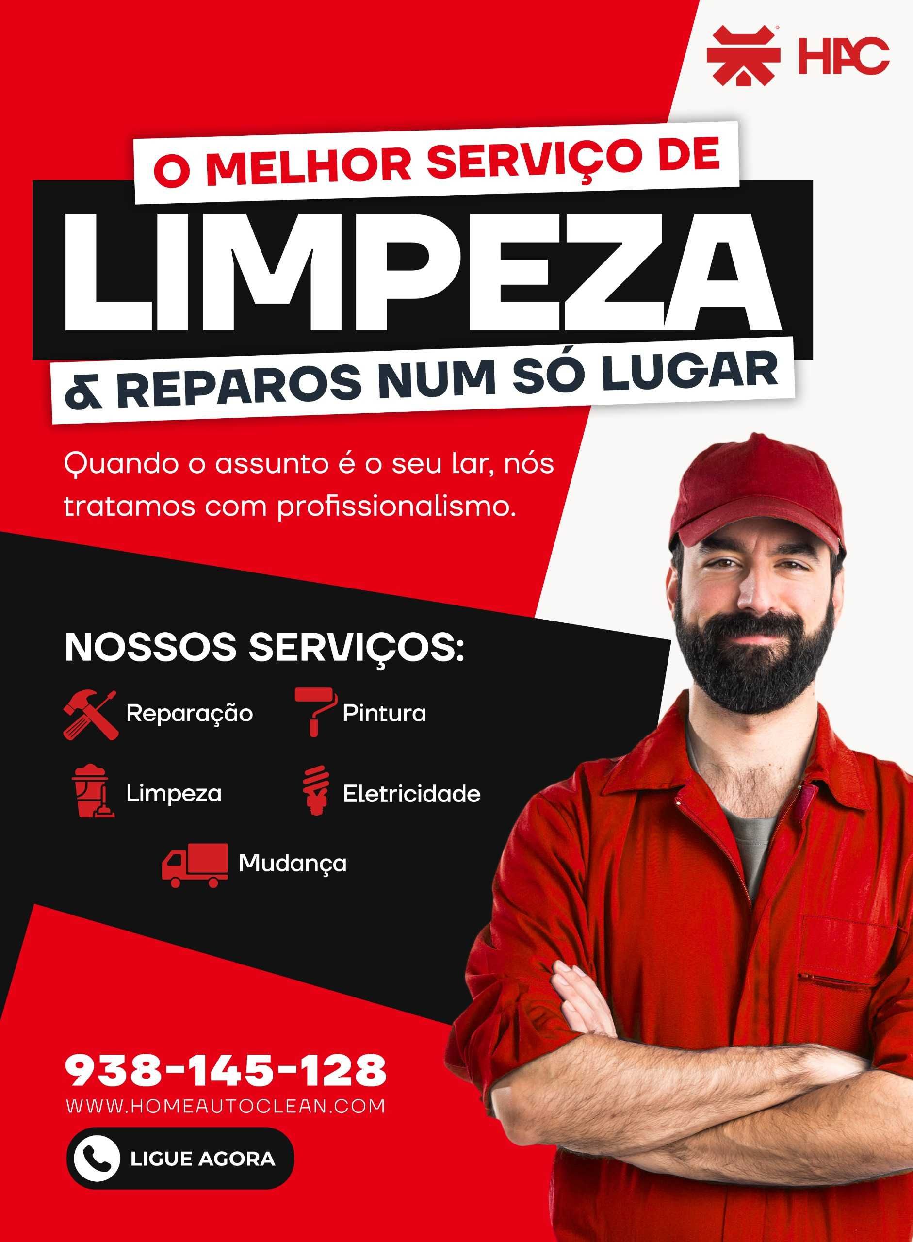 Serviçolimpeza e reparações,estores,tomadas,portas, electrodomésticos