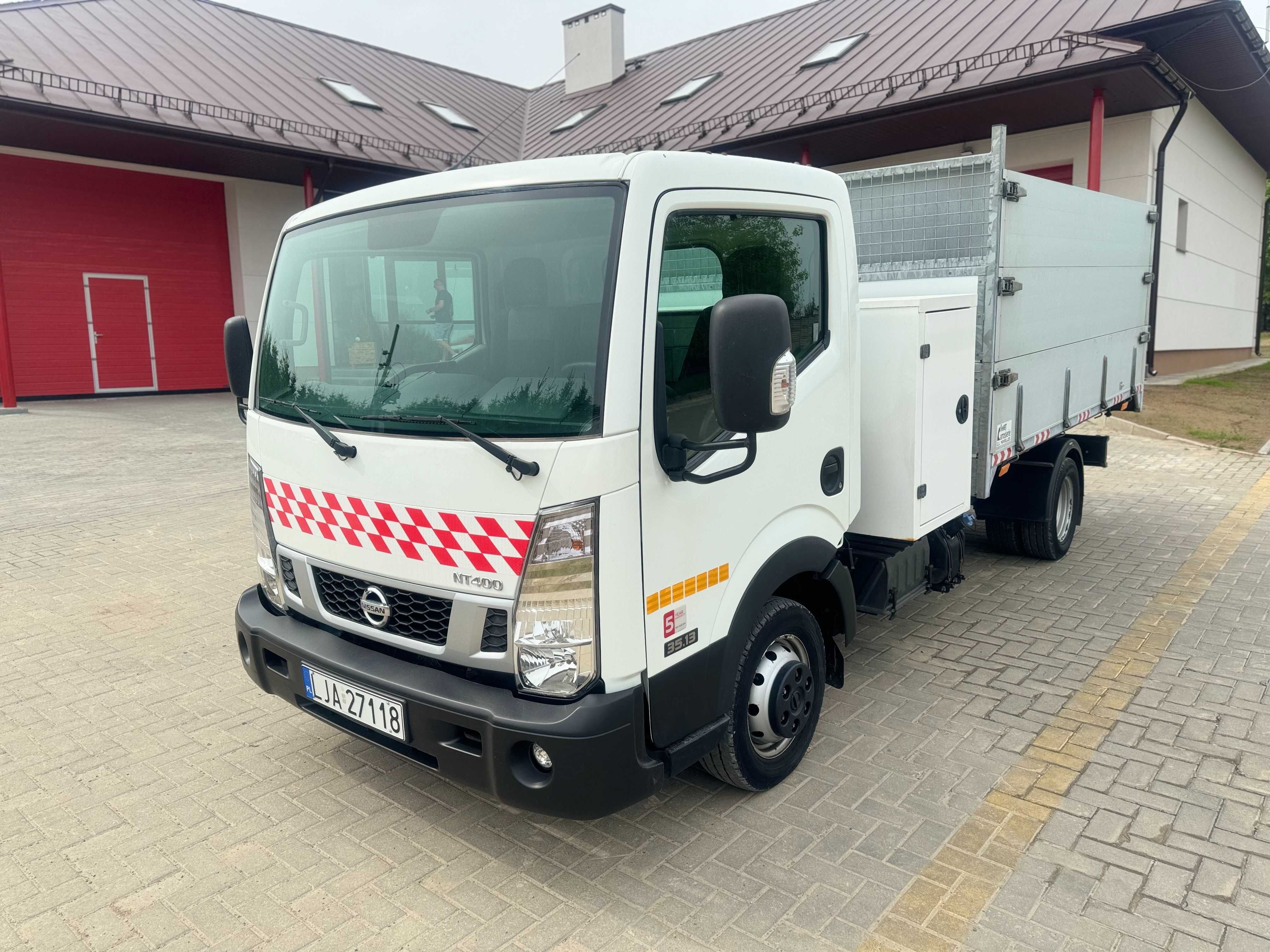 Nissan Cabstar NT400 3.0 diesel 130KM **wywrotka**27tys.km**zarej.PL**